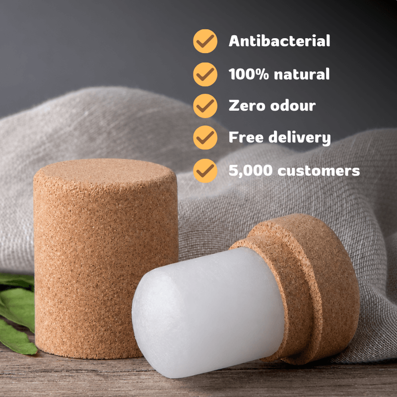 Halo™ Duo 120g + 60g - Premium Natural Crystal Deodorant